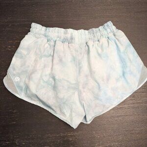lululemon athletica Light Blue Athletic Shorts
